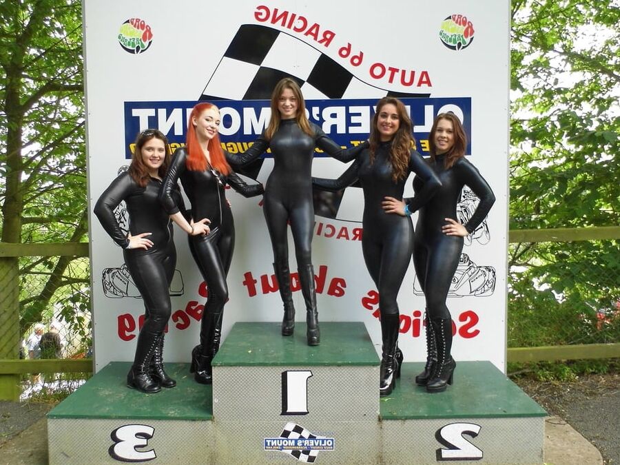 Spandex British Grid Girls