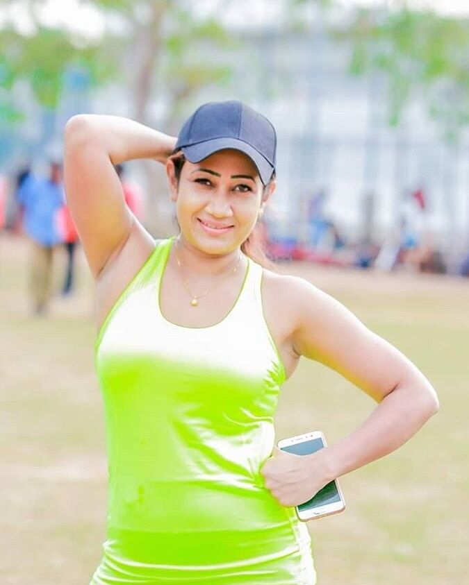 Sri Lankan Actress Medha Jayarathna Armpits
