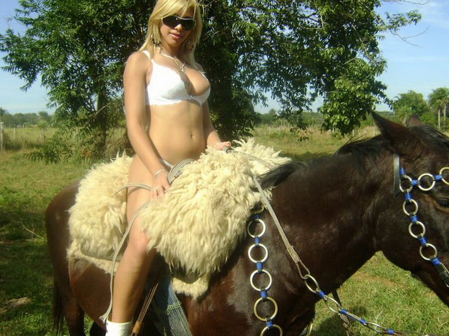 Blonde latina sexy
