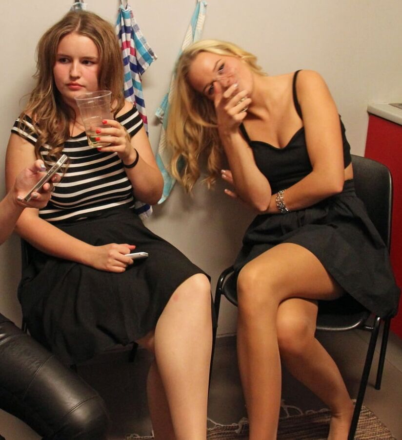 Russian Home Party Pantyhosed Sluts