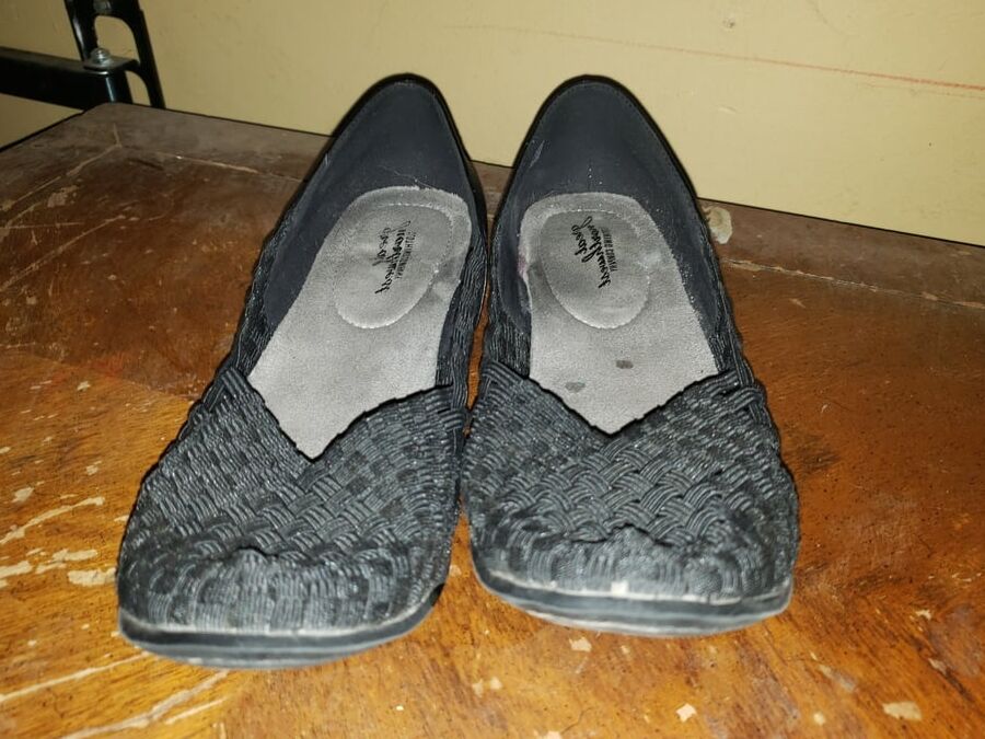 Great Northwest Clothing Co. "Tamika" Woven Wedges - Black