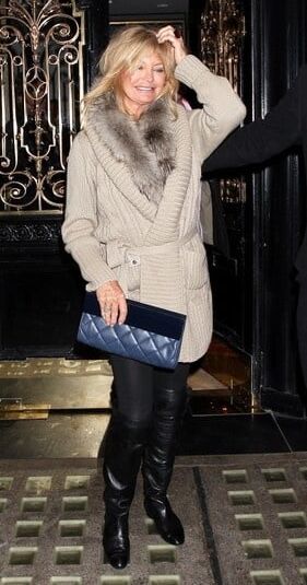 Female Celebrity Boots &amp; Leather - Goldie Hawn