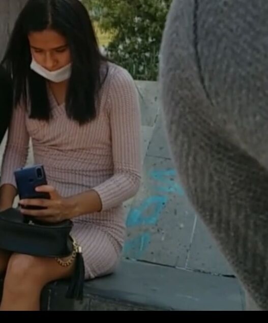 She photographs dick bulge