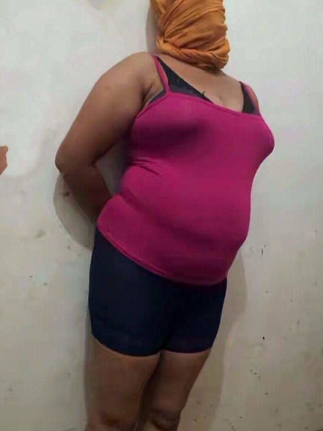 Chubby black bitch