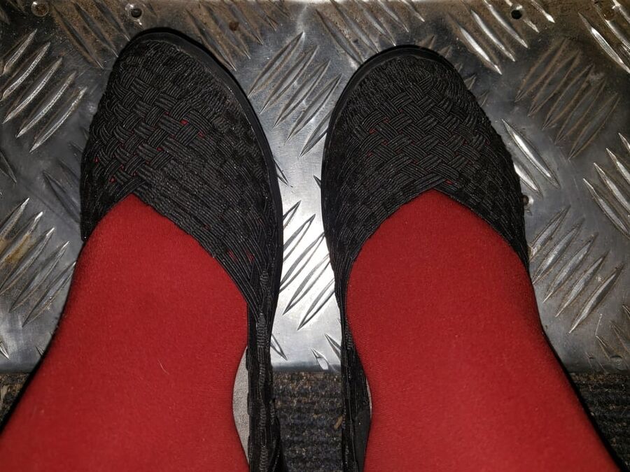 Great Northwest Clothing Co. "Tamika" Woven Wedges - Black