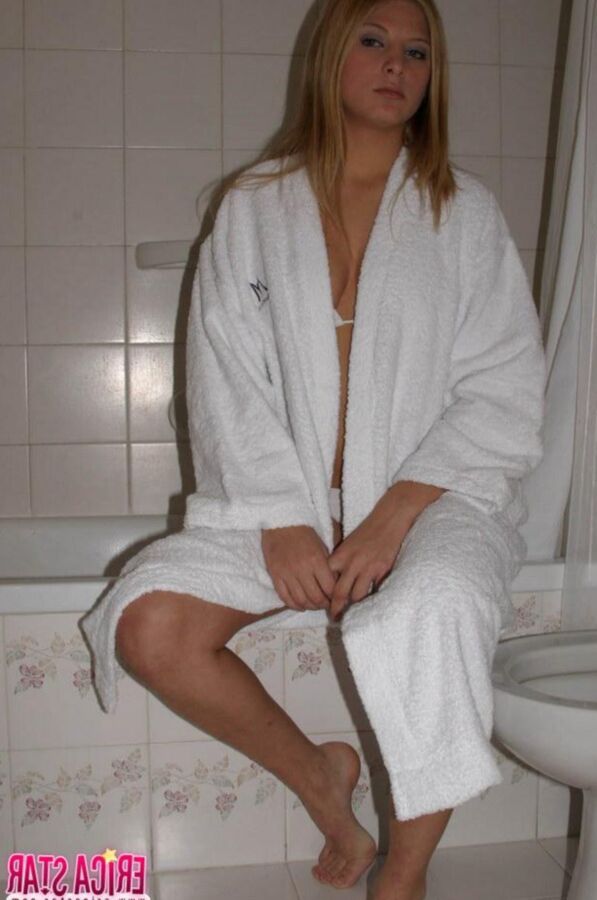 en robe