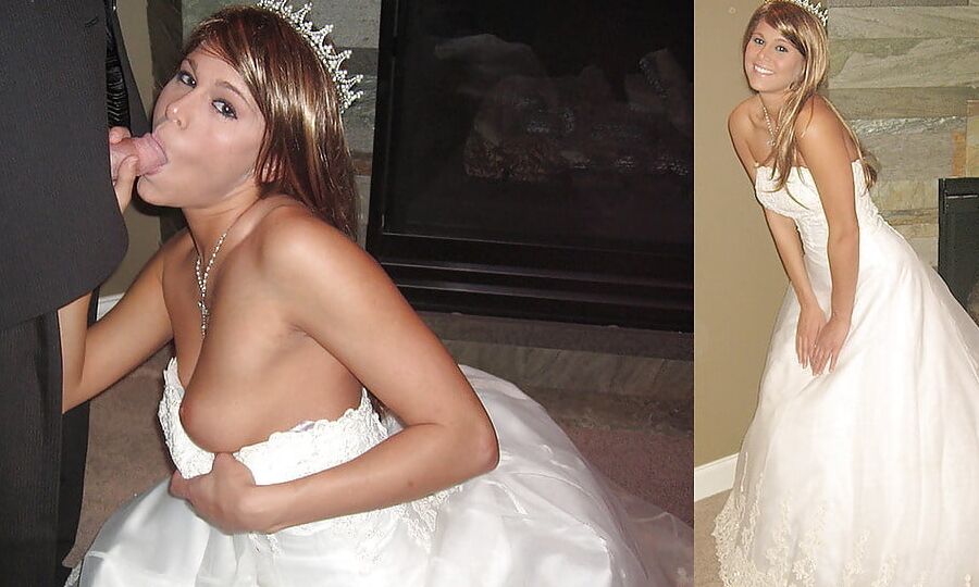 Before And After - Slutty Brides Edition