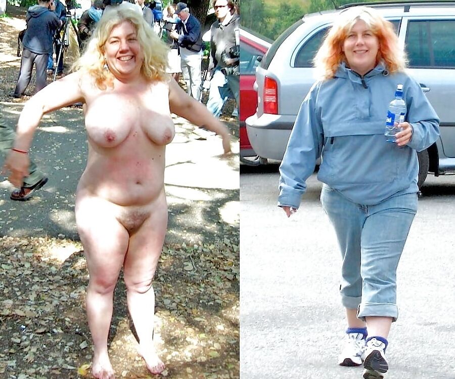 Dressed Undressed BBWs