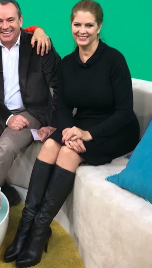 Female Celebrity Boots &amp; Leather - Maxi Biewer