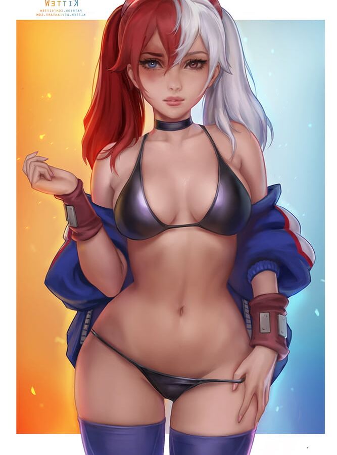 hot tits on anime bikini