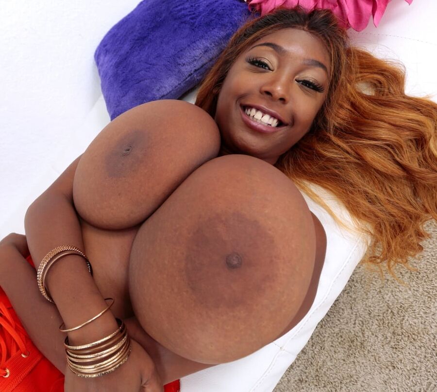 These huge tits hang low