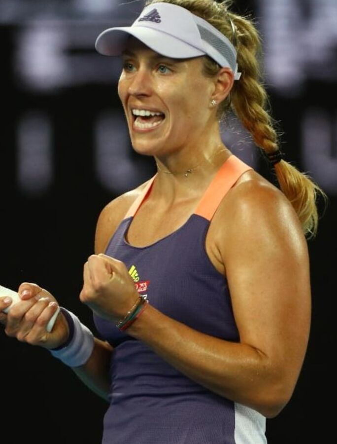 Angelique Kerber thighs &amp; arms