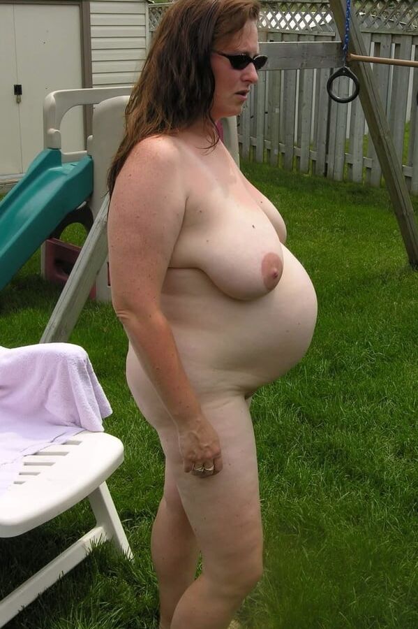 Baby inside: sexy pregnant women