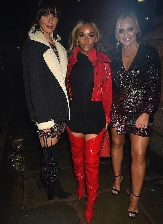 Female Celebrity Boots &amp; Leather - Chelsee Healey