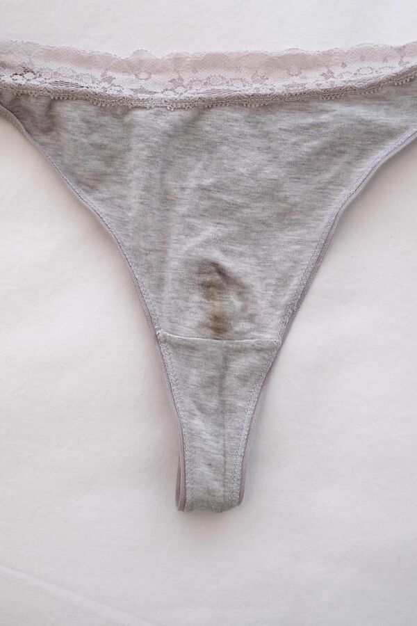 My girl panties after work