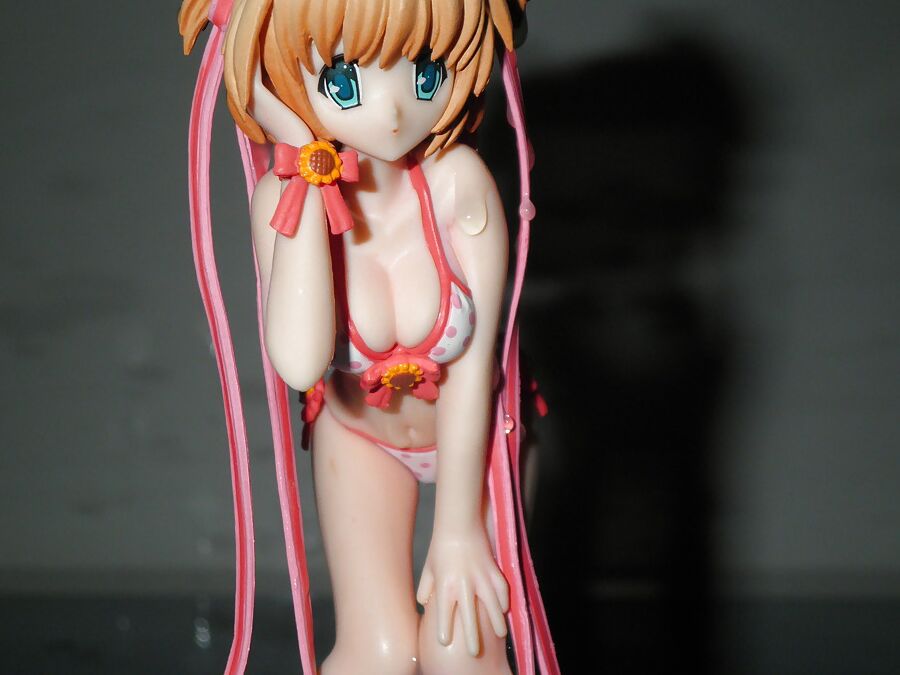 Elf figure bukkake. SoF