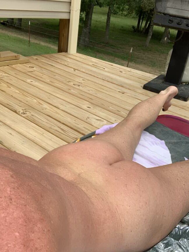 Sunbathing Nude