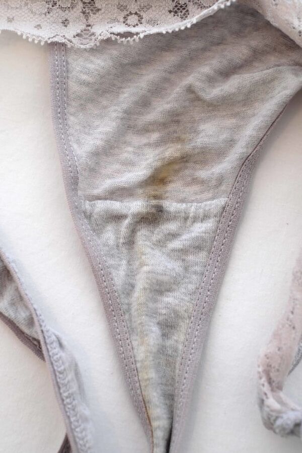 My girl panties after work