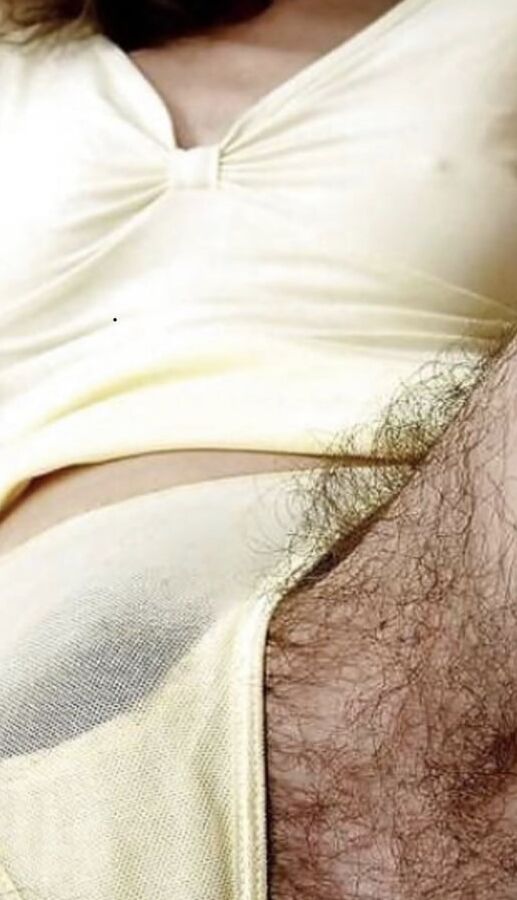 Hairy panties, legs, pits, and trails