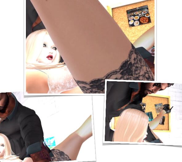 Hannah Sparks Dildoed (Orgasmic Second Life, SL Sex)
