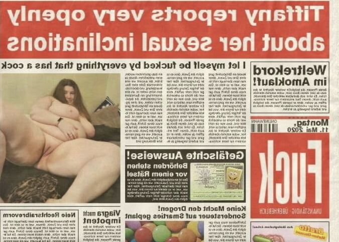 My Sweet Fat Slut Tiffany On Famous Porn Magazine