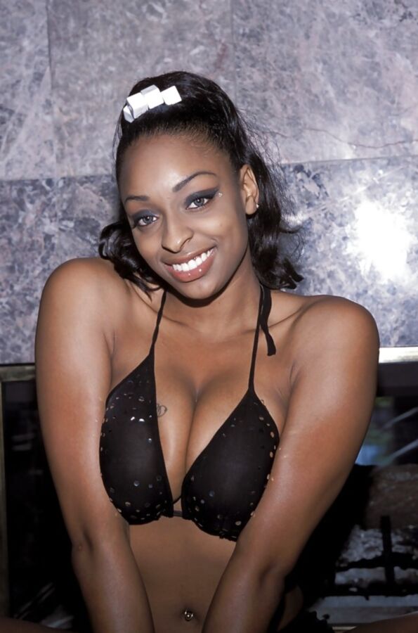 Big huge pretty black tits