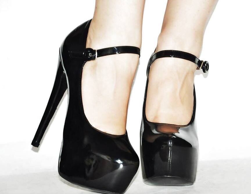 black shoes