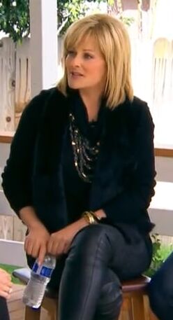Female Celebrity Boots &amp; Leather - Cristina Ferrare