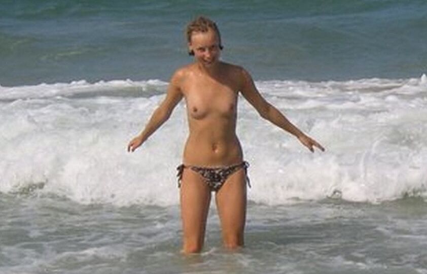 topless mix beach amator