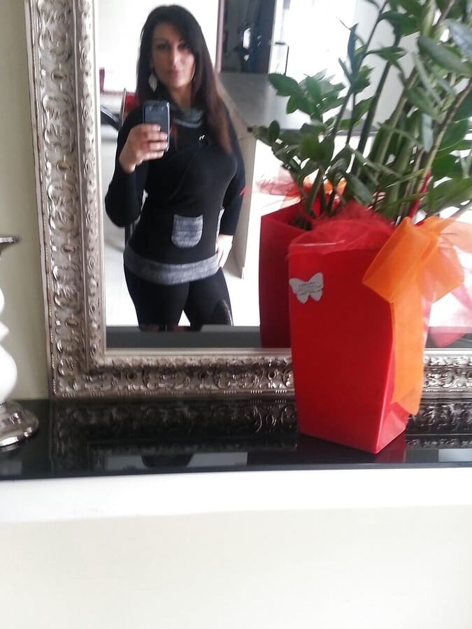 Italian Milf Brunette Mom exposed Whore Mass favs Big Tits