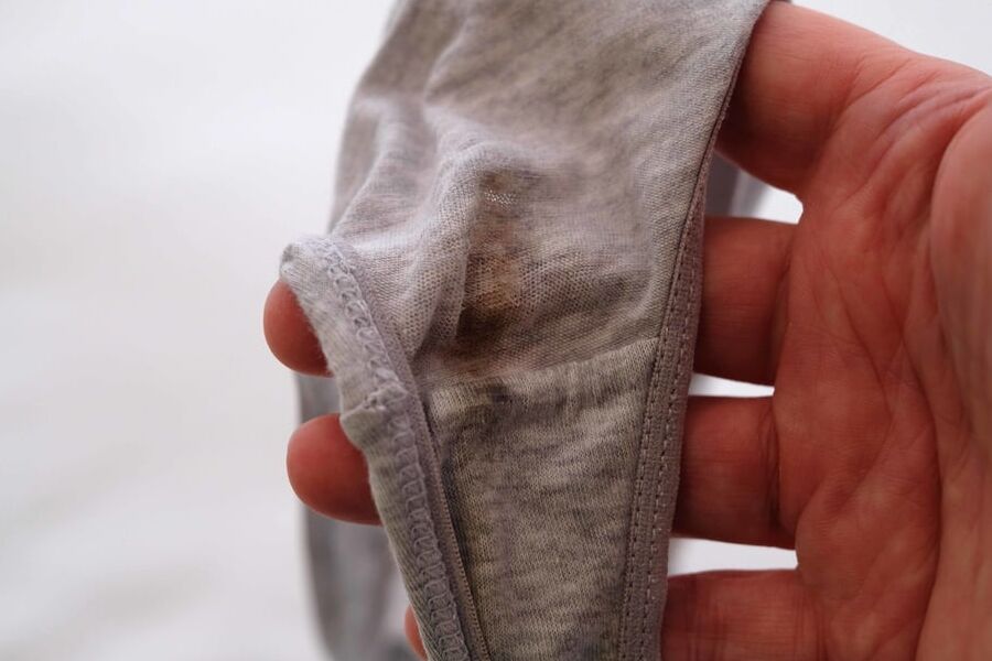 My girl panties after work