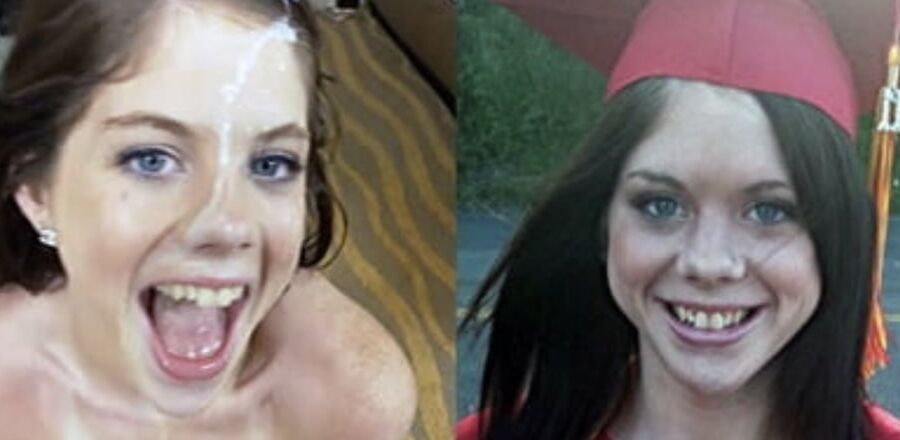 Amateur facials before and after