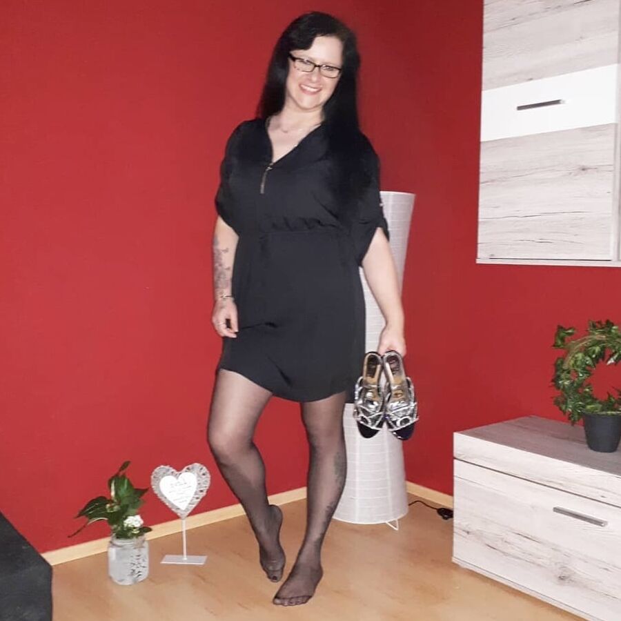 German Wife in Pantyhose