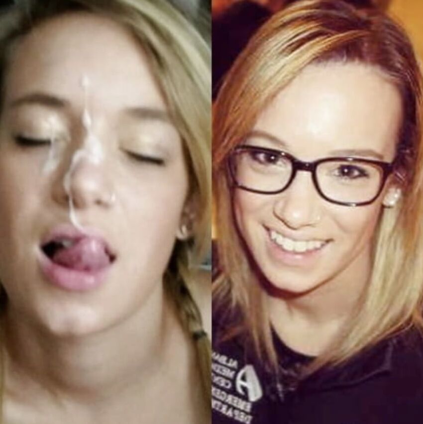 Amateur facials before and after