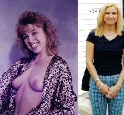 Blonde Followed Over Many Years Gets Fake Tits Big Improvemt