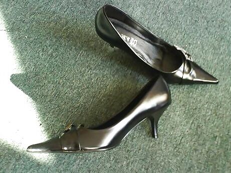 black shoes