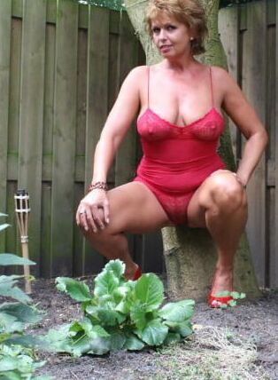 lady down the street