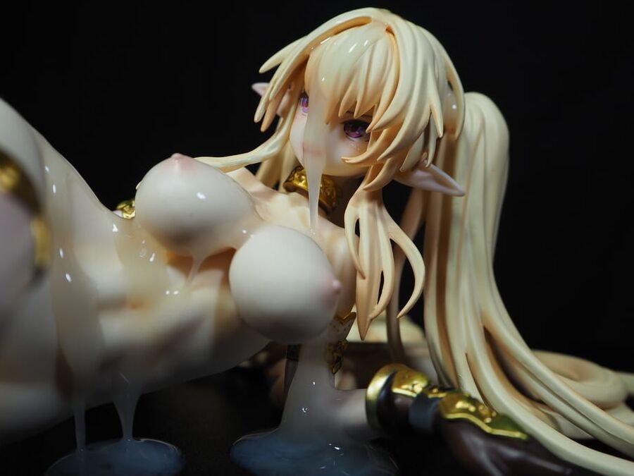 Elf figure bukkake. SoF