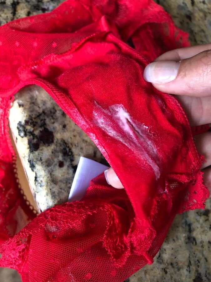 Wife&;s panties during two months of quarantine.