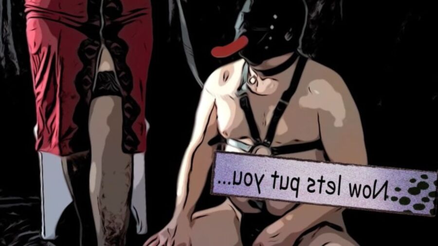 FLR Comic - Mistress Uses Femdom Sissy Slave as a Dildo