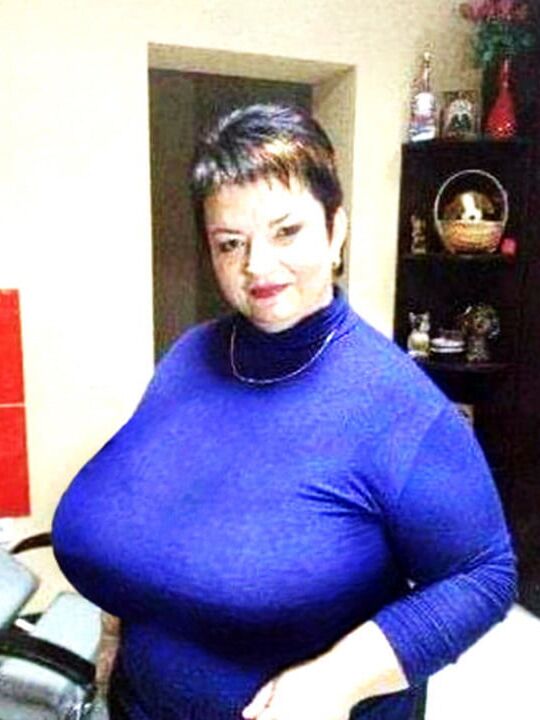Mature huge boobs from Russia mixed