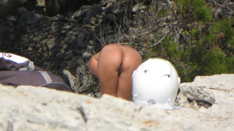 Top Hairy Milf on the Fkk Beach