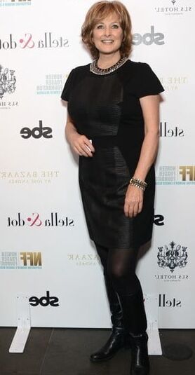 Female Celebrity Boots &amp; Leather - Cristina Ferrare
