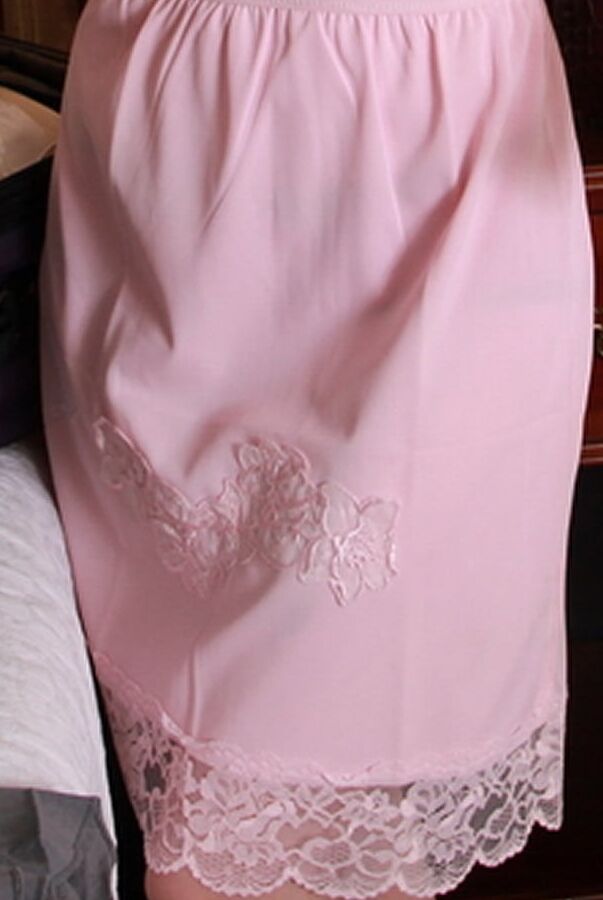 Silky Vintage Panties Bras Silky Half Slips Lacy Full Slips