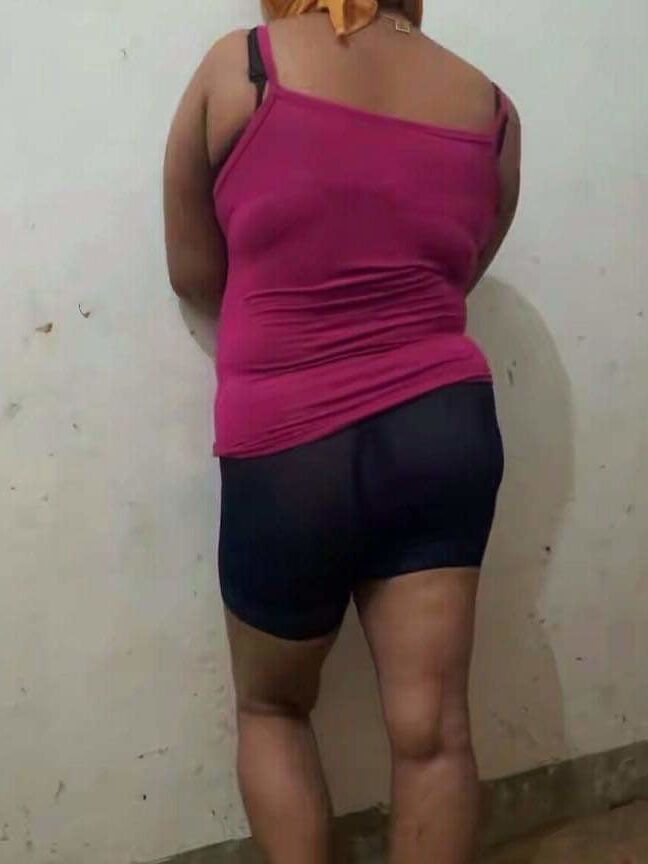 Chubby black bitch