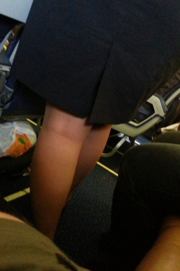 Kelli the sexy flight attendant
