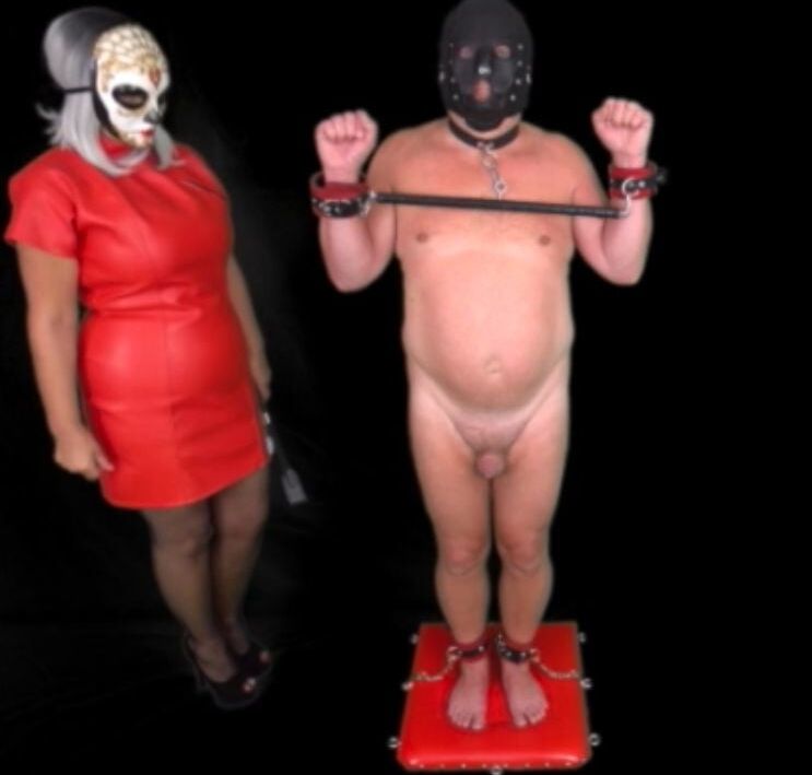 Mistress Restrains Teases and Denies CFNM Femdom Slave