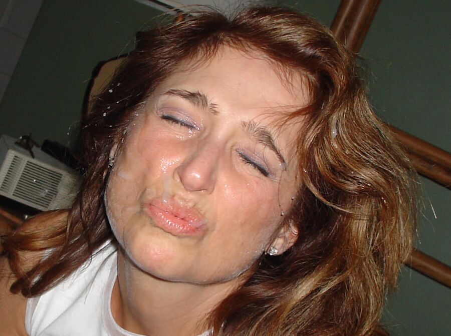 she loves my cum all over her face