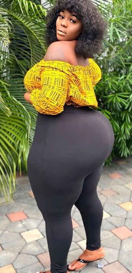Sexy pear shaped huge booty phat chyna