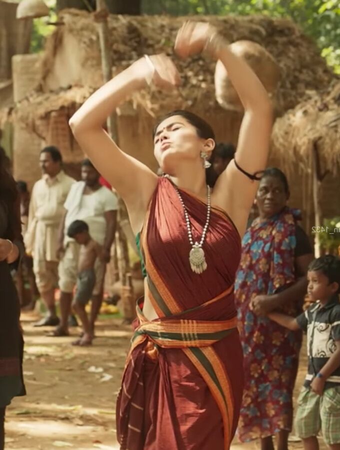 Rashmika milky armpits